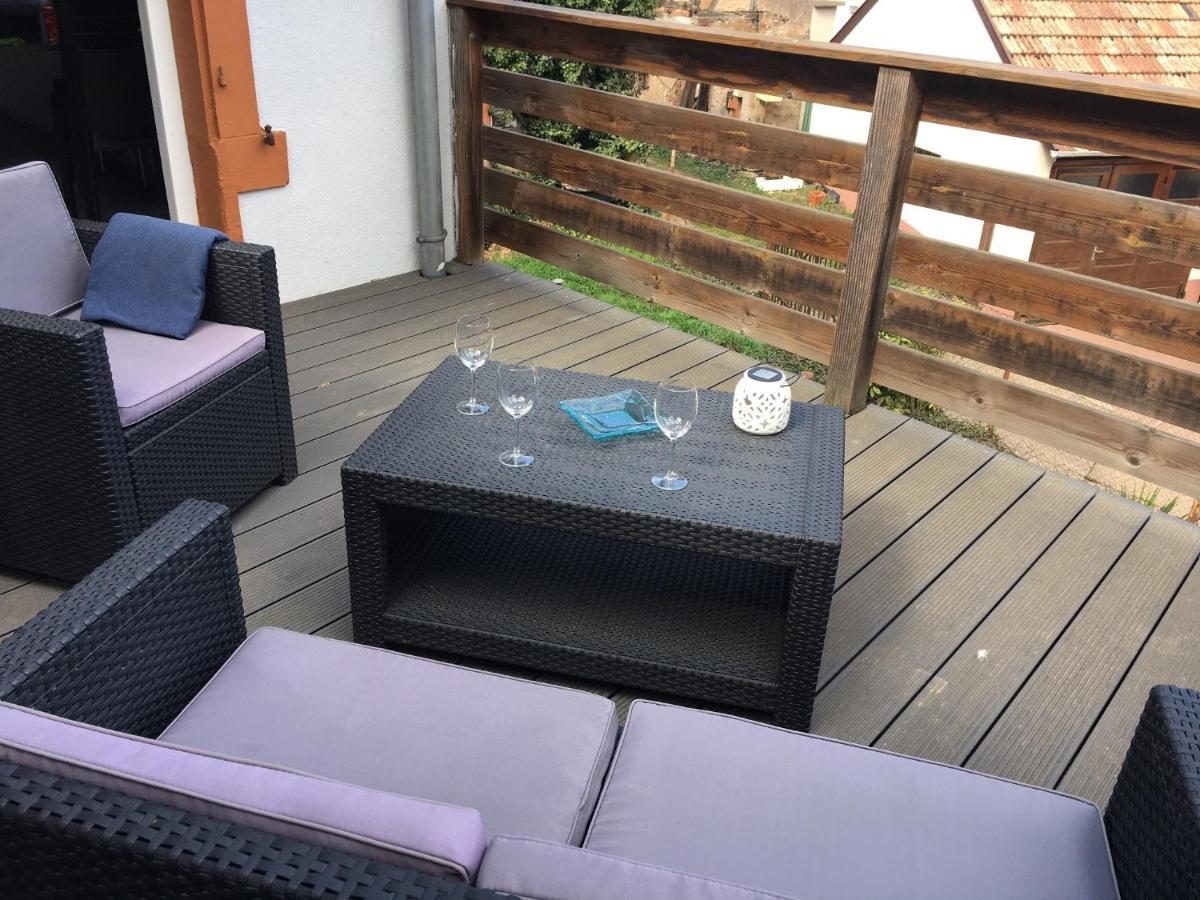 Meublé tout confort, avec terrasse Niederbronn-les-Bains Esterno foto